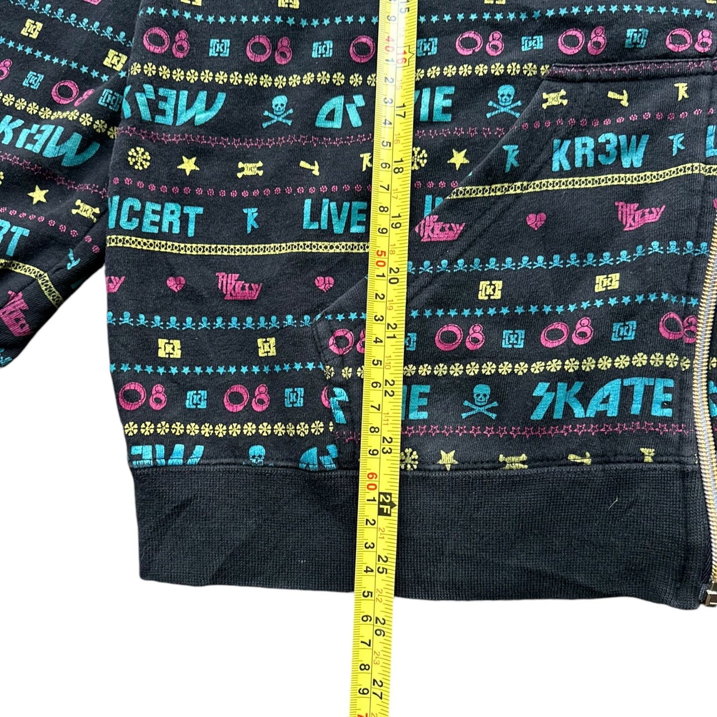 Krew full zip hoodie medium