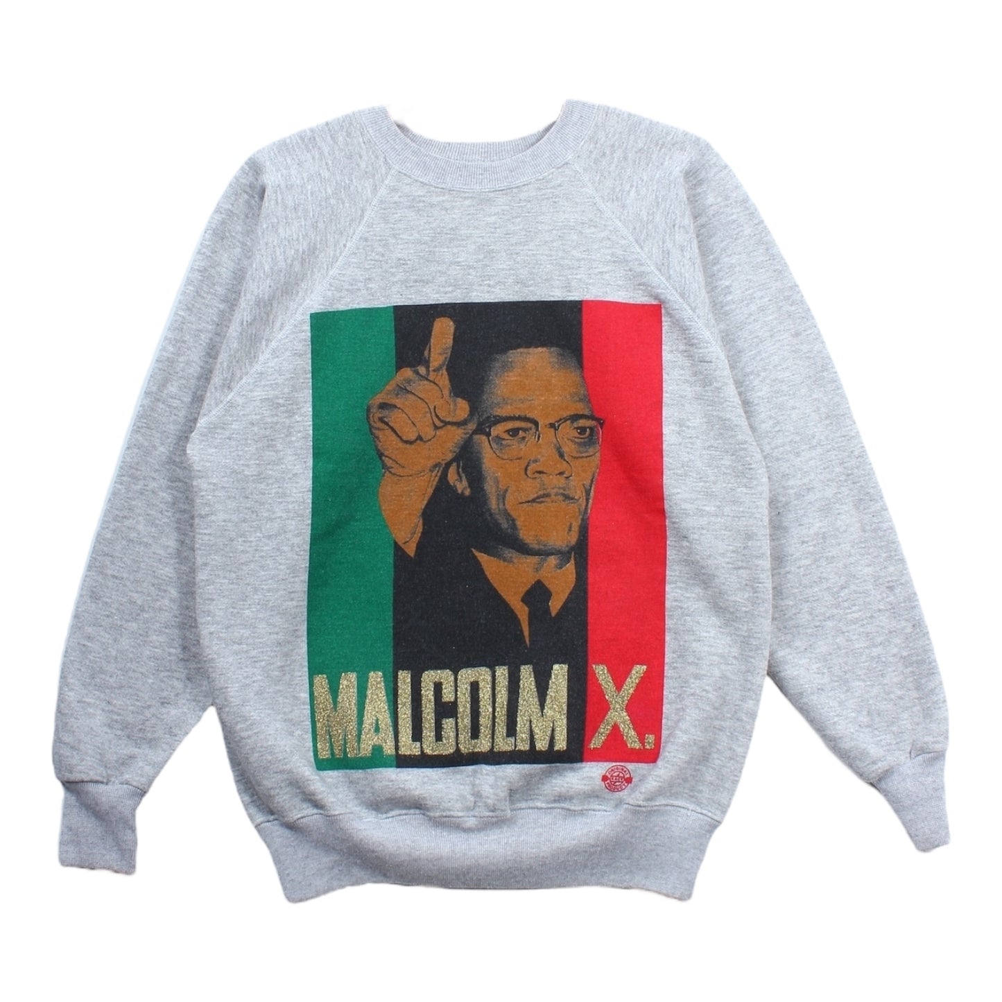 80s Malcom X crewneck large
