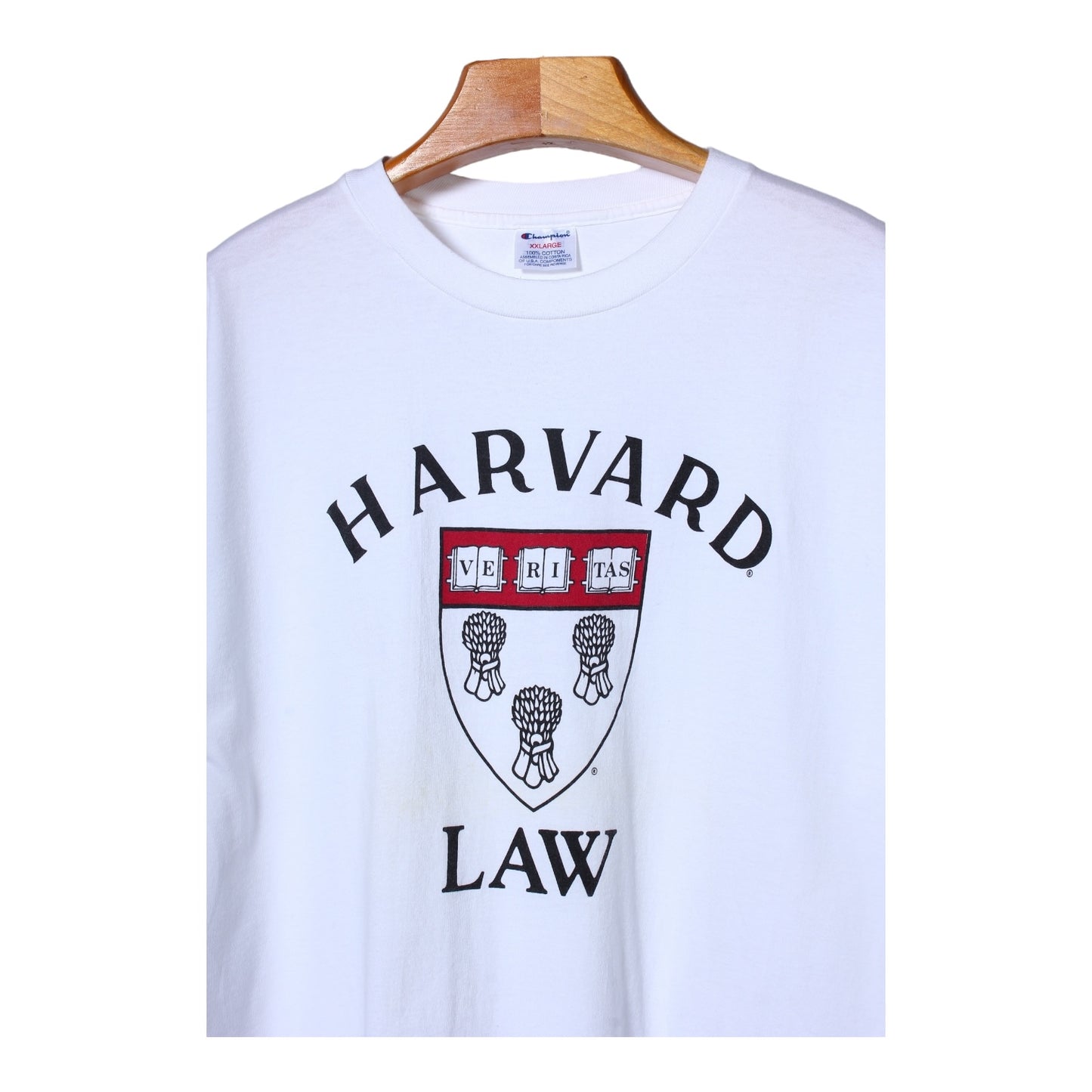 90s Harvard law tee XXL