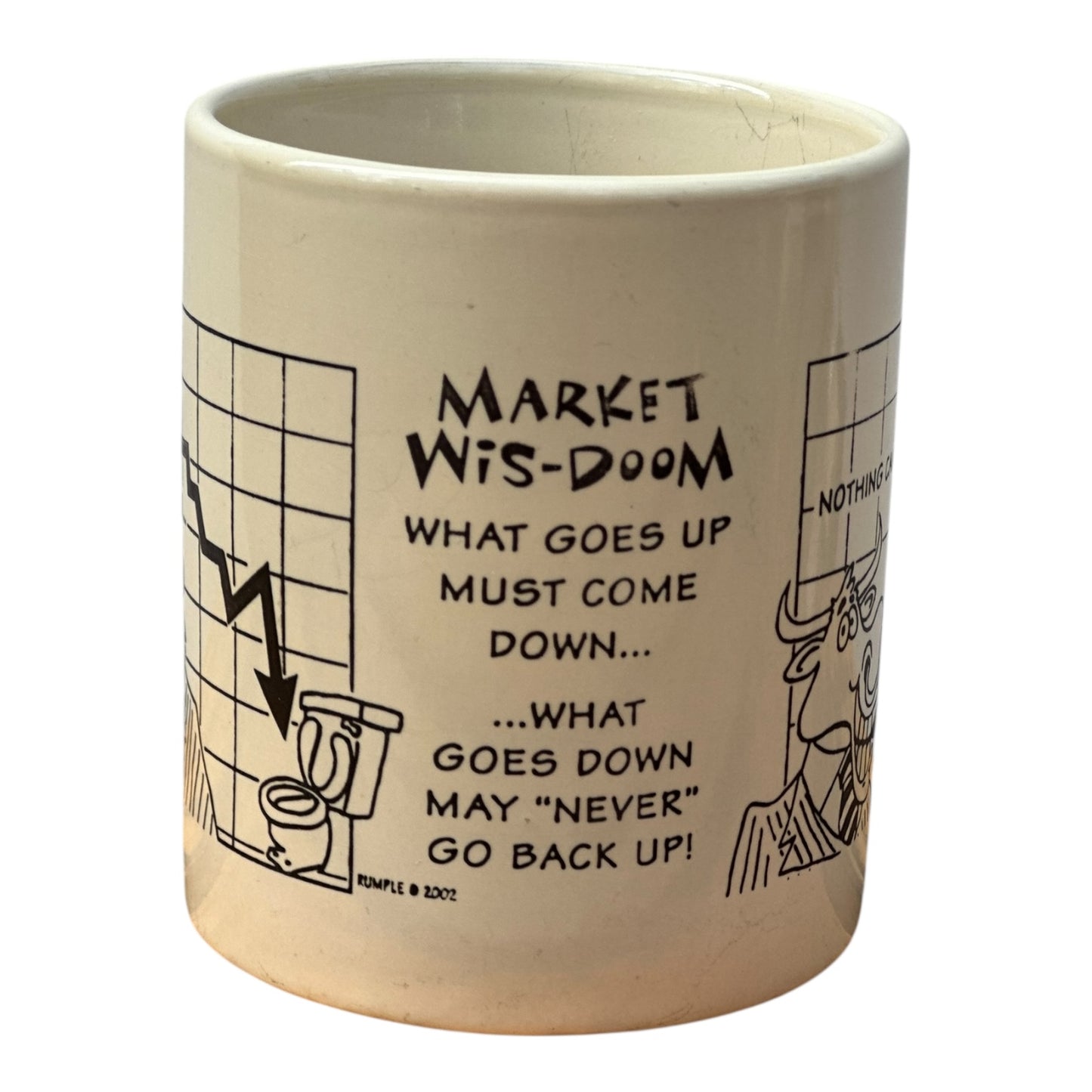 Stock Market wis-doom mug