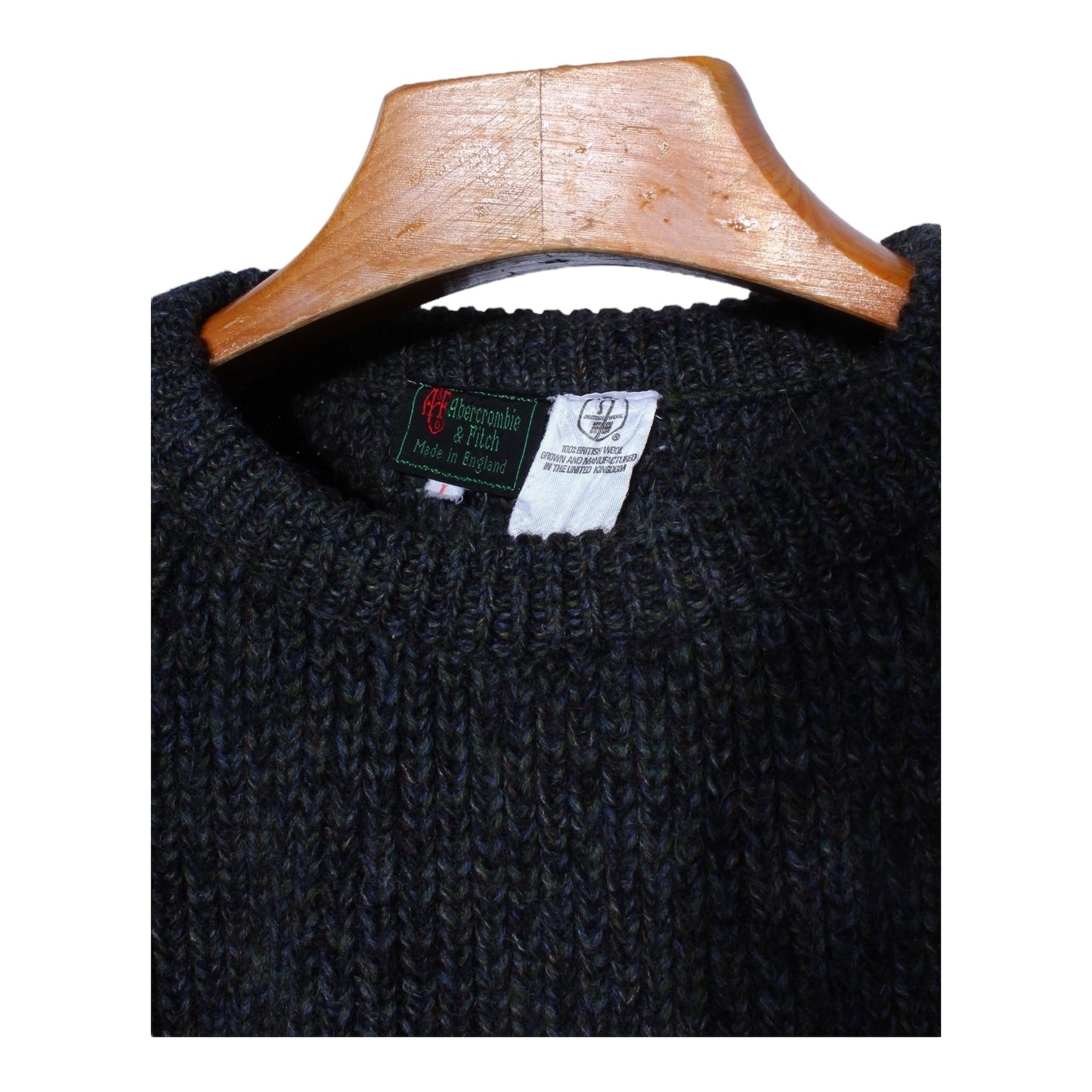 70s Abercrombie wool sweater. medium