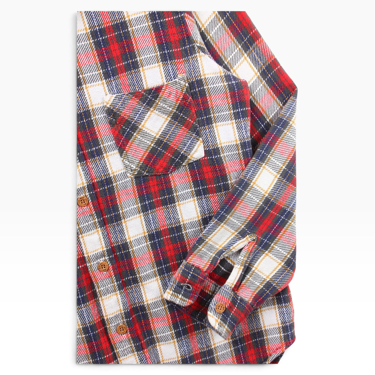 80s MAC jc penny heavy cotton button up Small