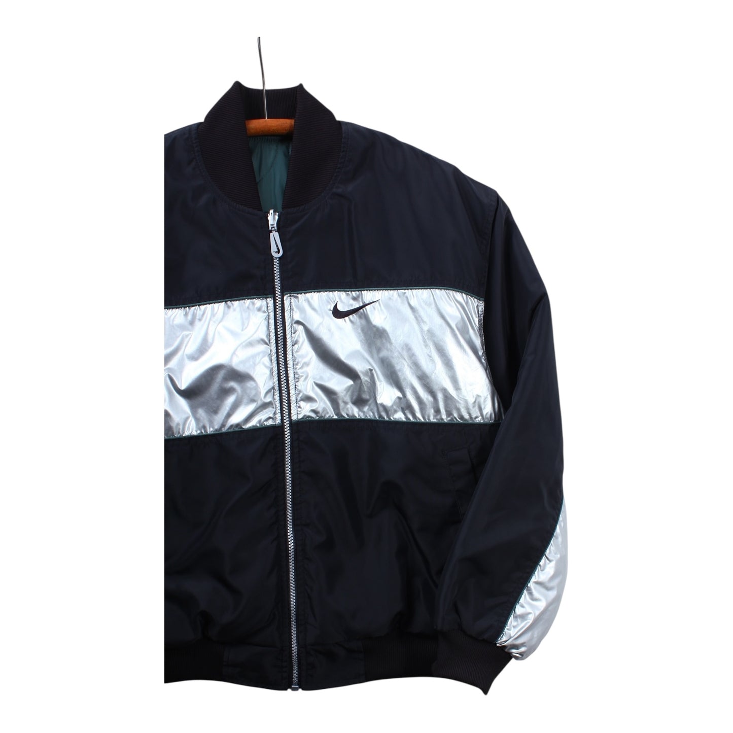 90s Nike reversible jacket large