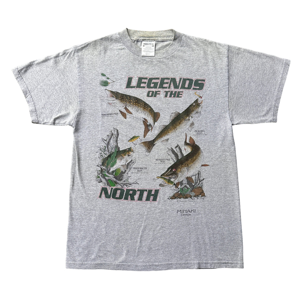 Legends of the north fish tee Small