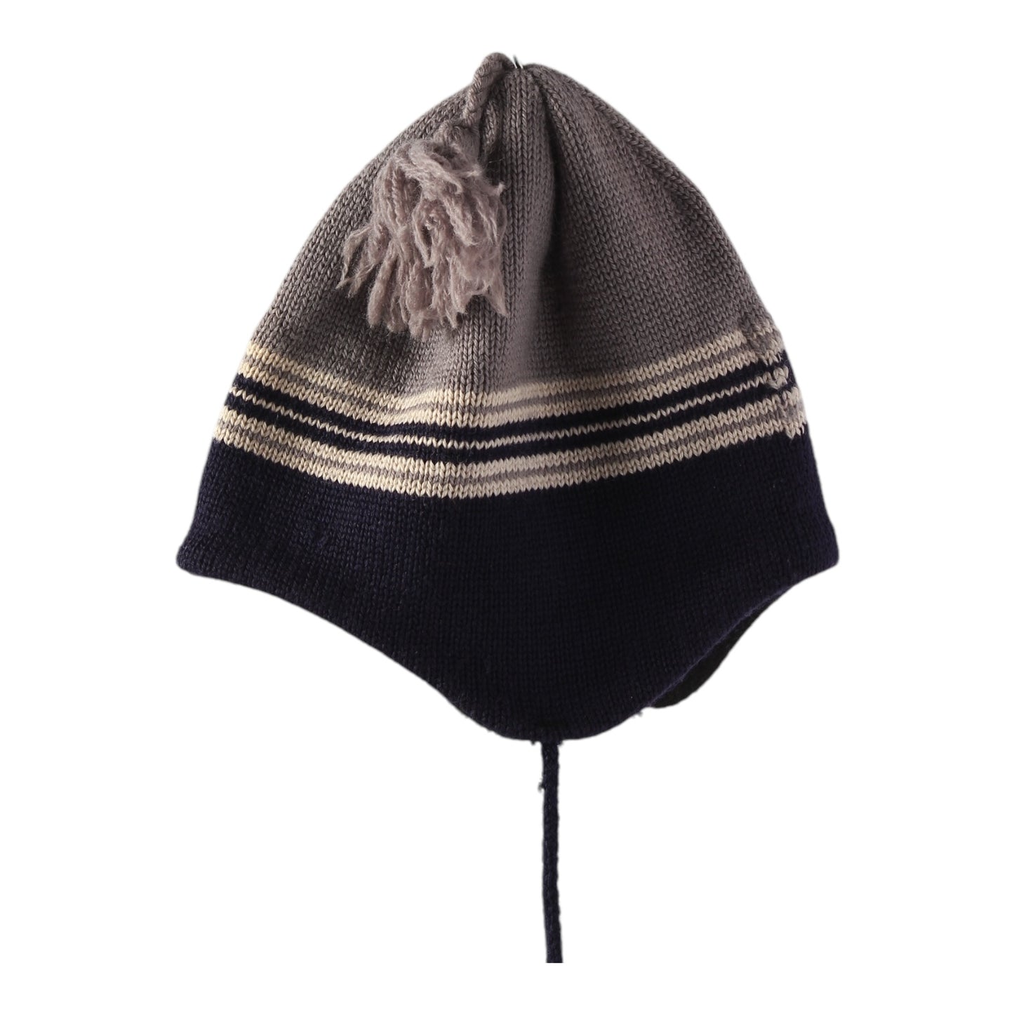 Y2K asym earflap beanie