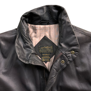 80s Eddie Bauer butter soft leather jacket medium