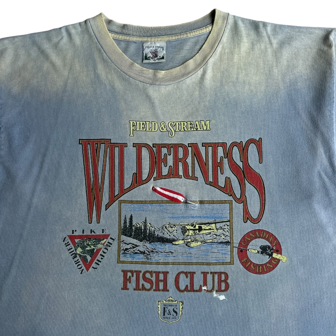 90s Wilderness fish club tee XXL