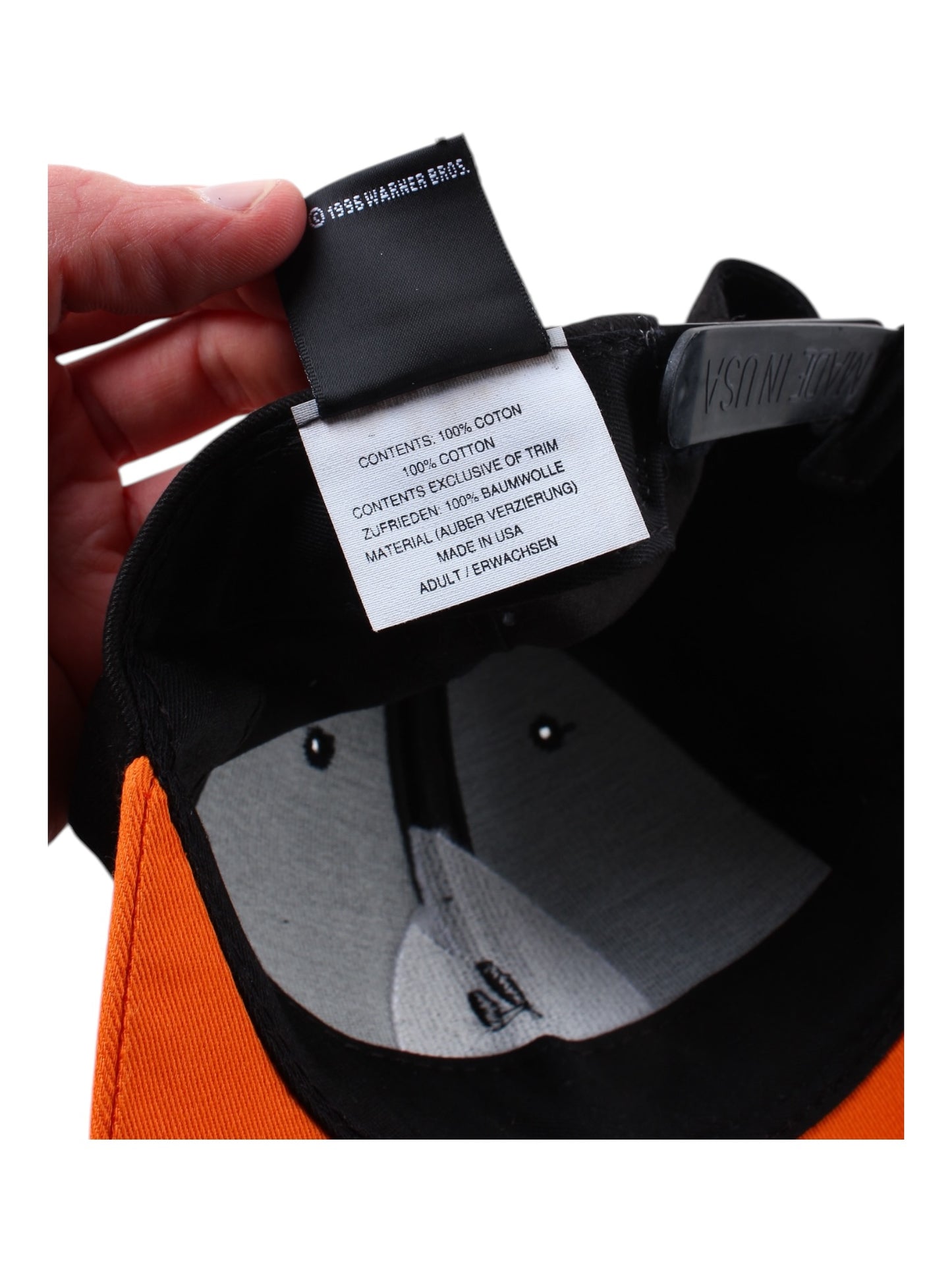90s Daffy Duck long bill hat screwball