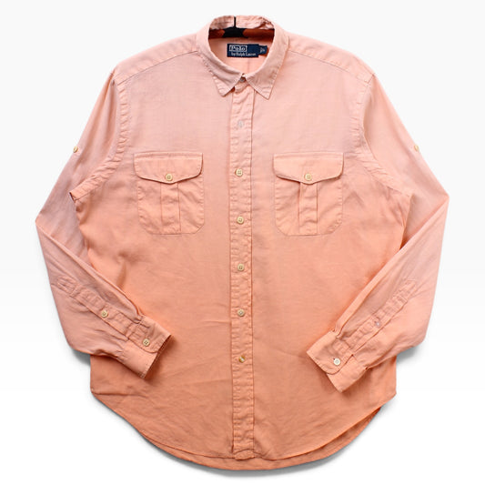 Polo Ralph Lauren linen sun shirt large