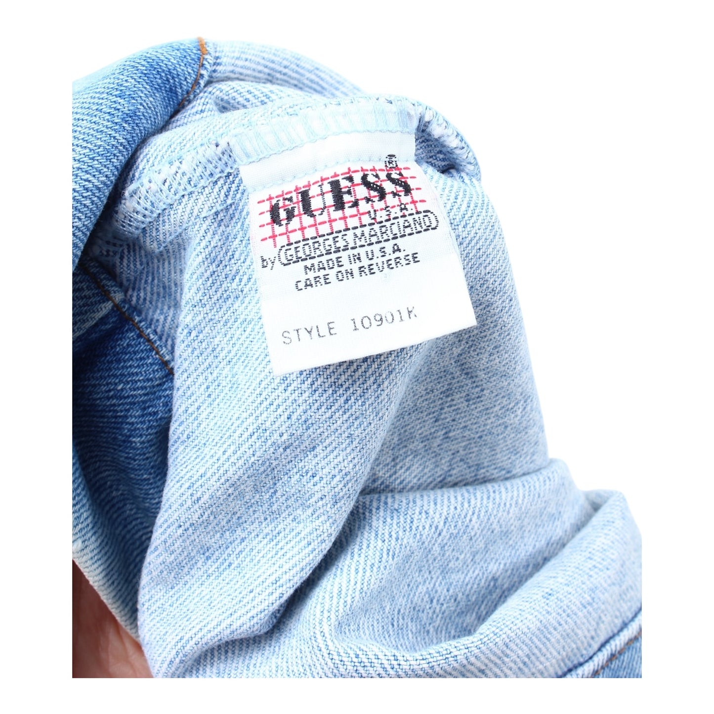 90s GUESS usa denim tote Made in usa🇺🇸