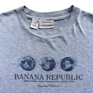 90s Banana republic flushing queens globe tee medium
