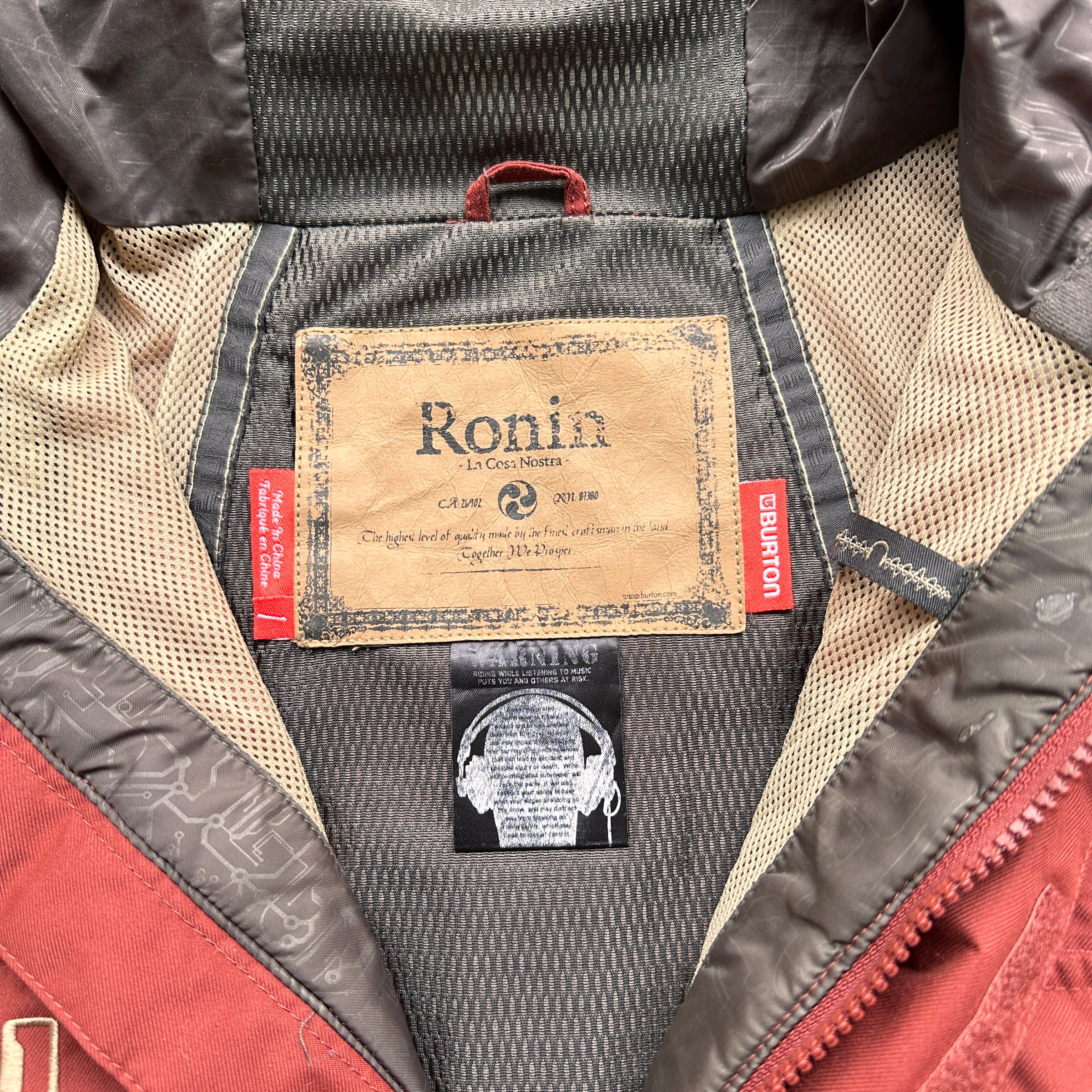 BURTON USA RONINビンテージパデッドジャケット(Mサイズ)｜売買されたオークション情報、yahooの商品情報をアーカイブ公開 -  オークファン ジャンパー、ブルゾン一般