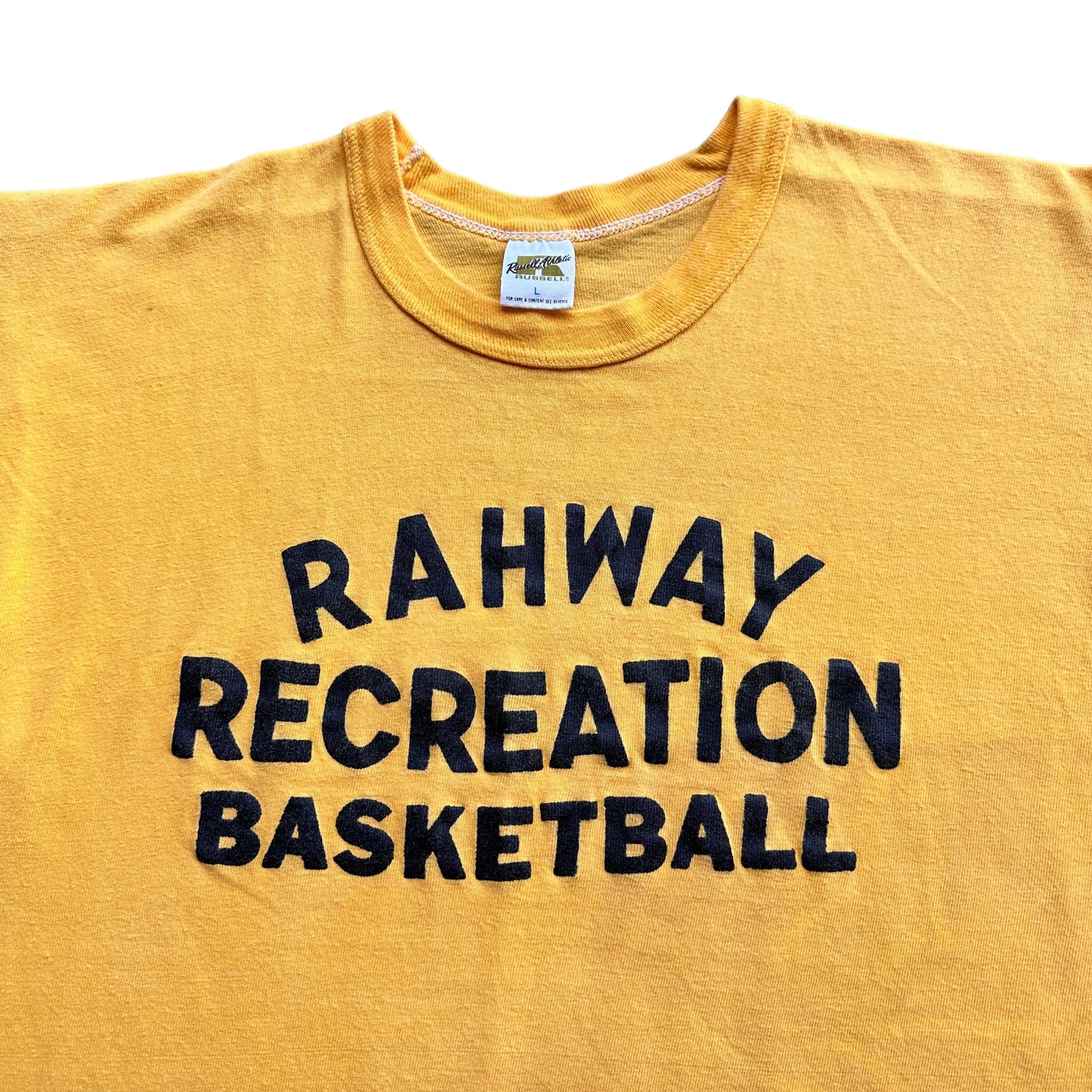 70s Rahway rec basketball tee Small