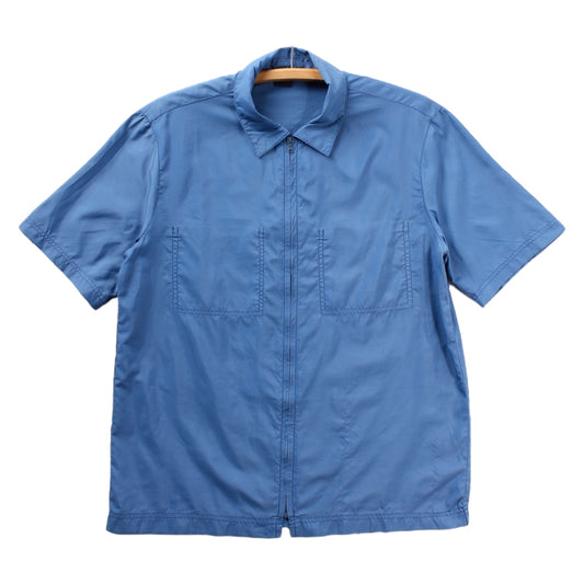 Nylon zip shirt Made in canada🇨🇦 riri zipper large