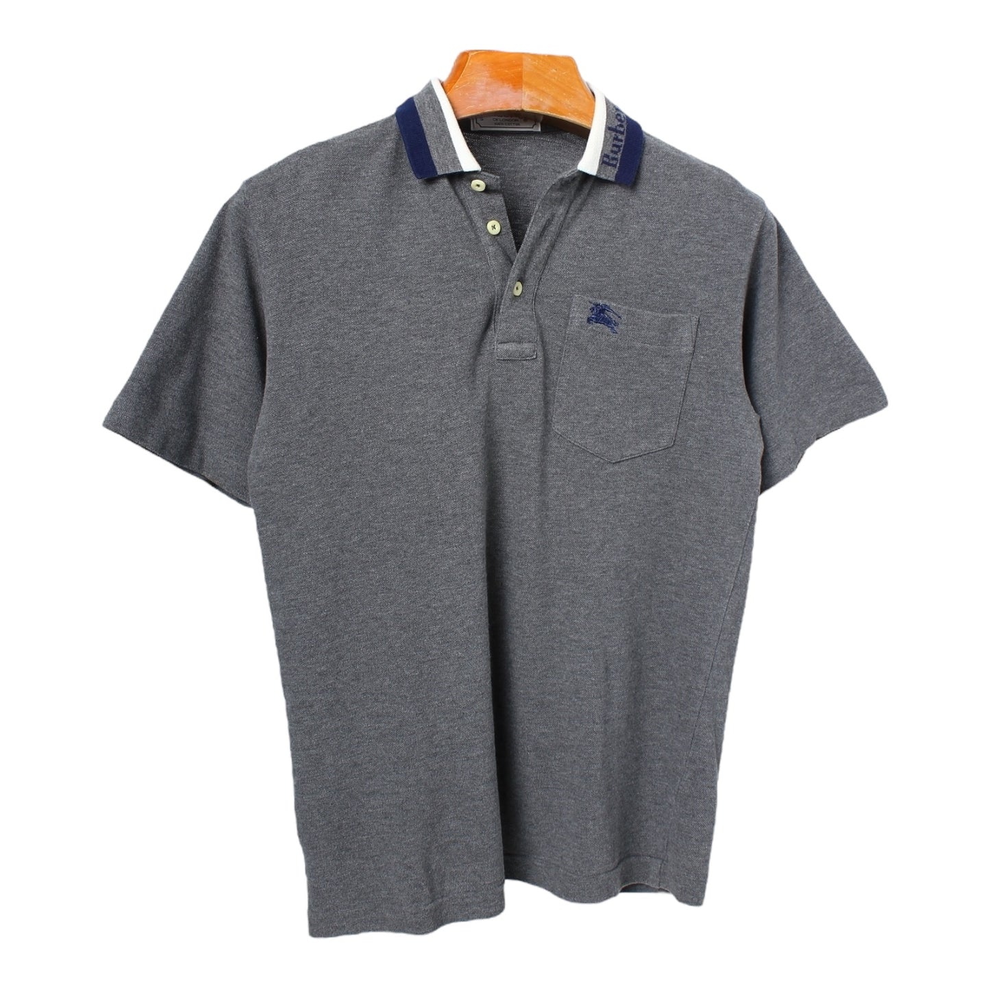 80s Burberry polo small