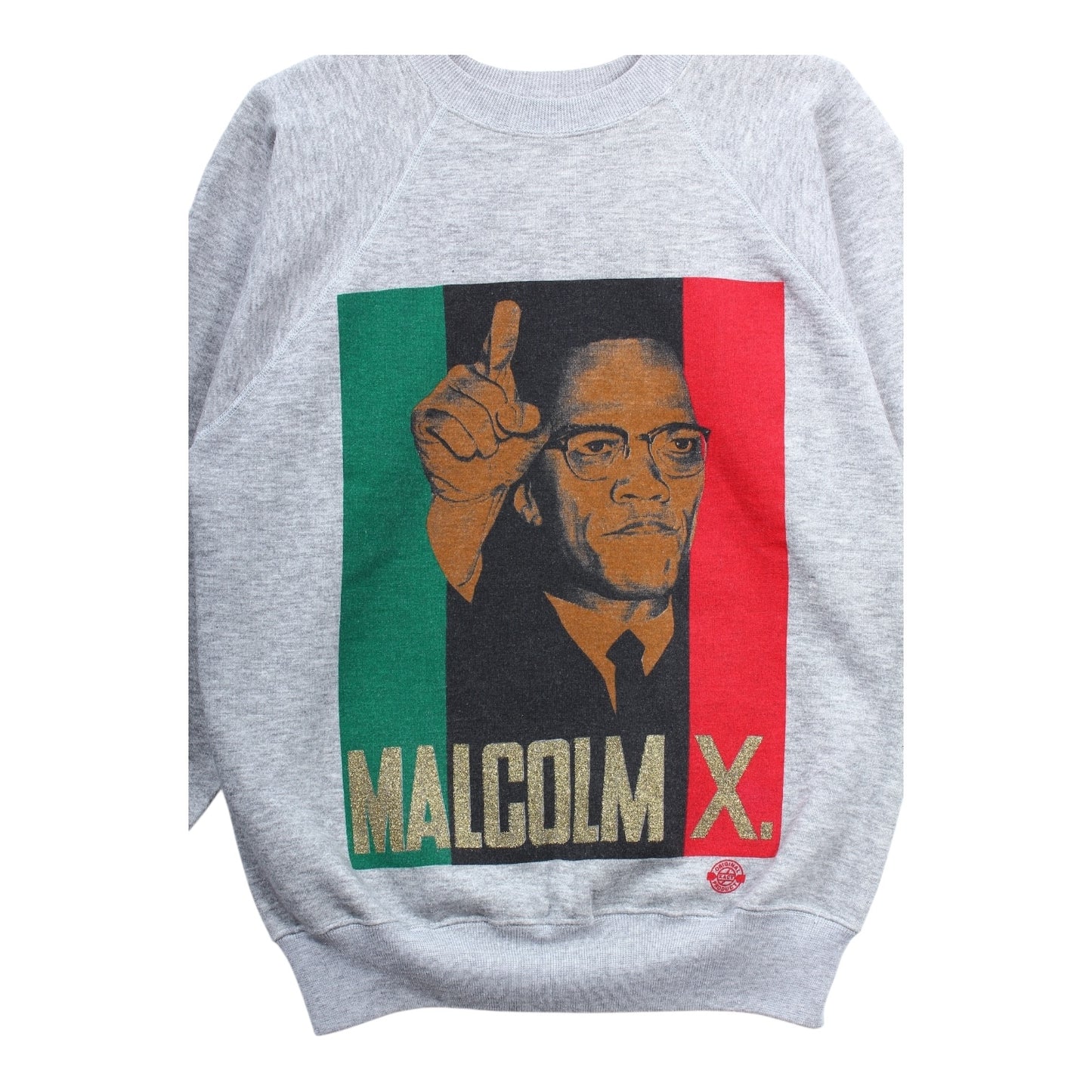 80s Malcom X crewneck large
