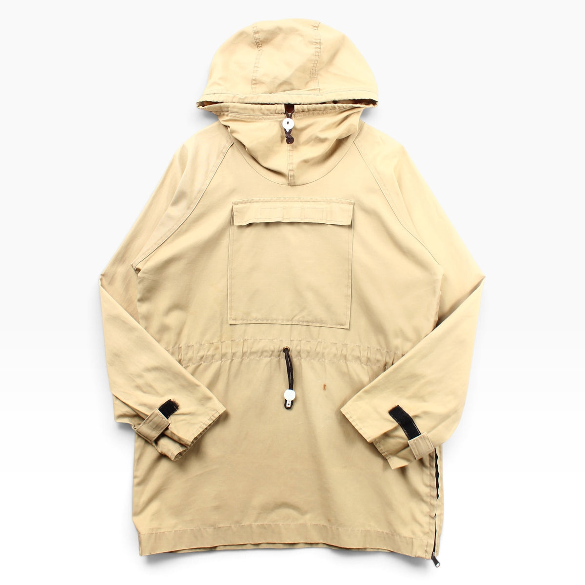 80s Anorak smock pullover large