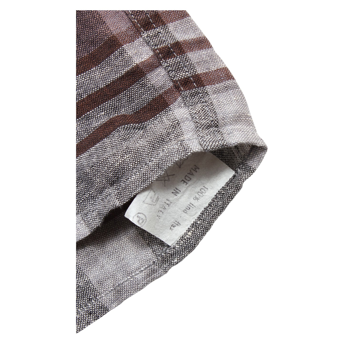 Made in italy linen button up shirt medium