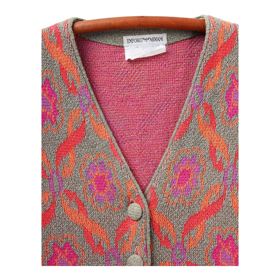 80s Emporio Armani knit vest XS