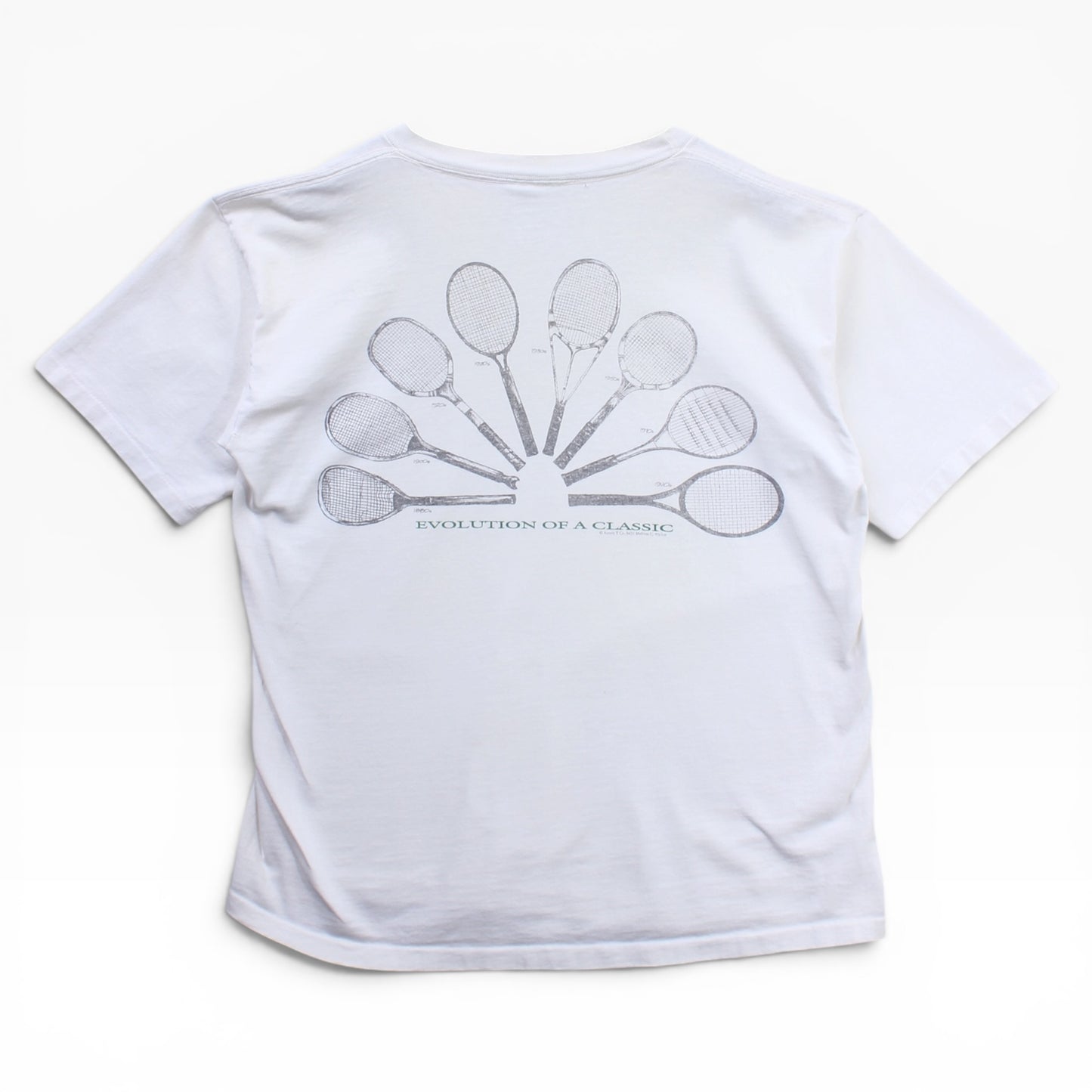 90s Evolution of a classic tennis shirt medium