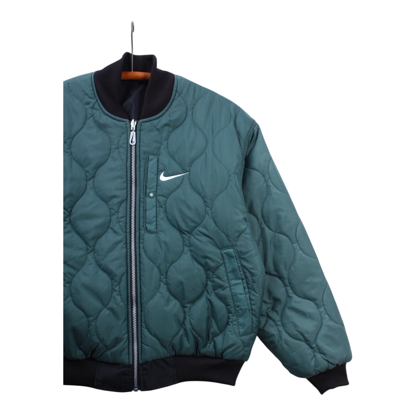 90s Nike reversible jacket large