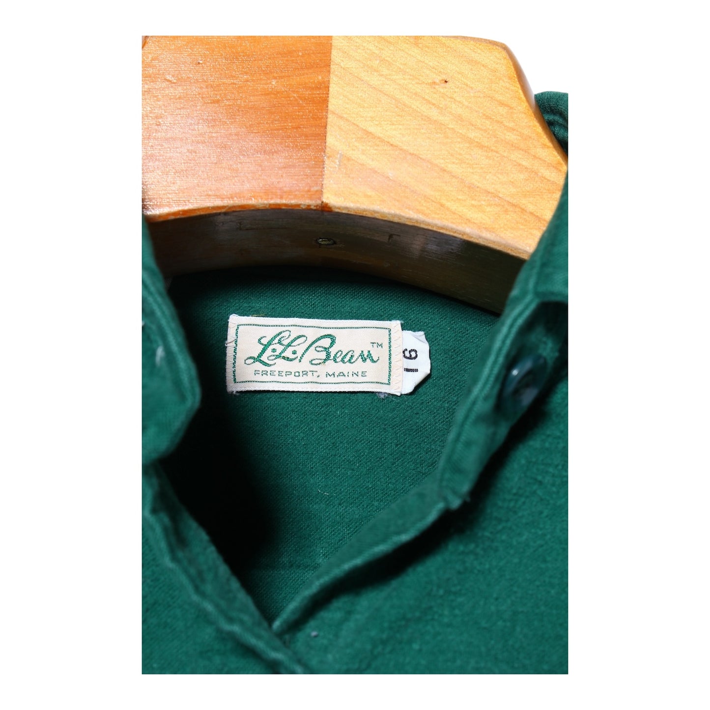 70s LL Bean chamois S/M