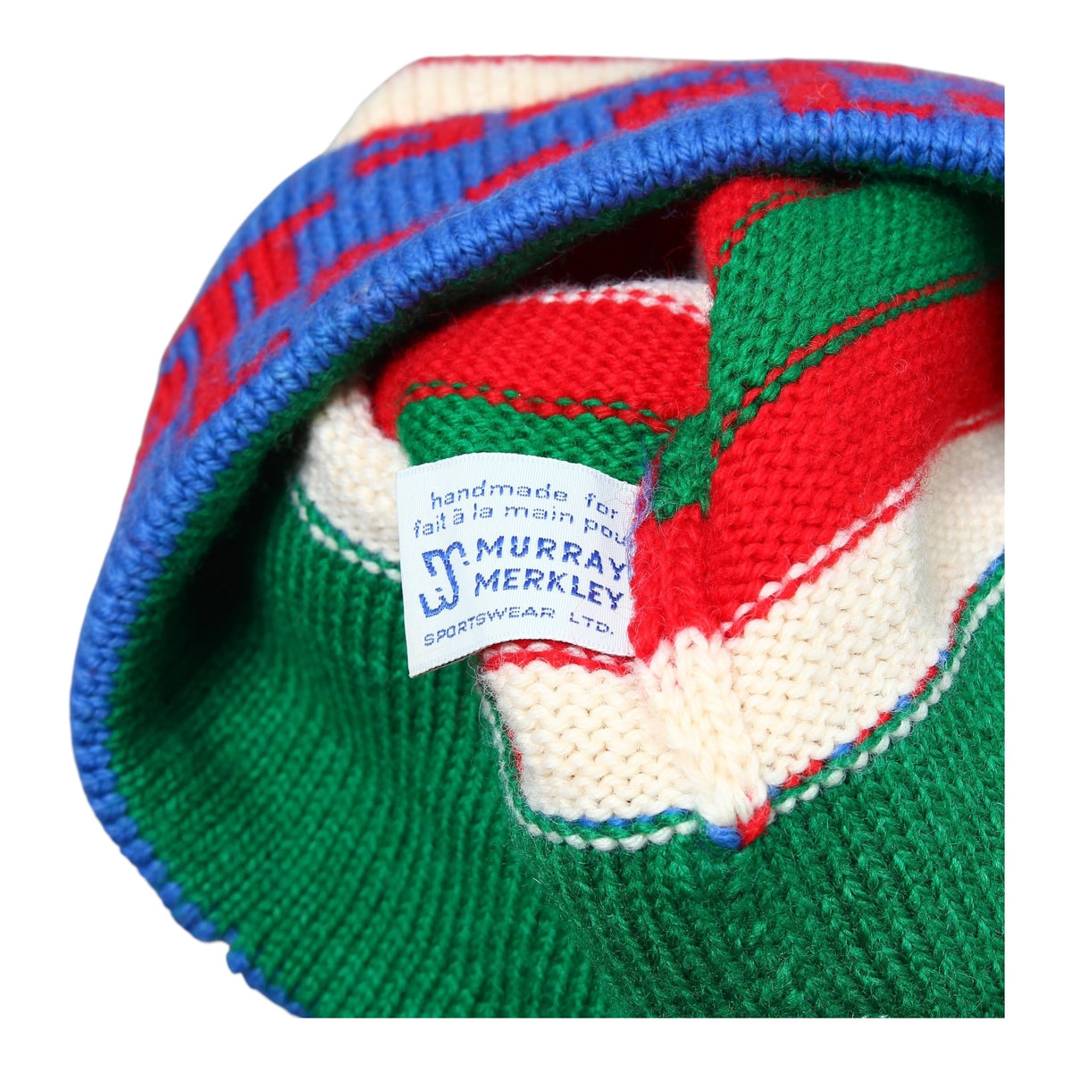 Vintergön Rabatt 80s Ski Labatt wool hat – Vintage Sponsor
