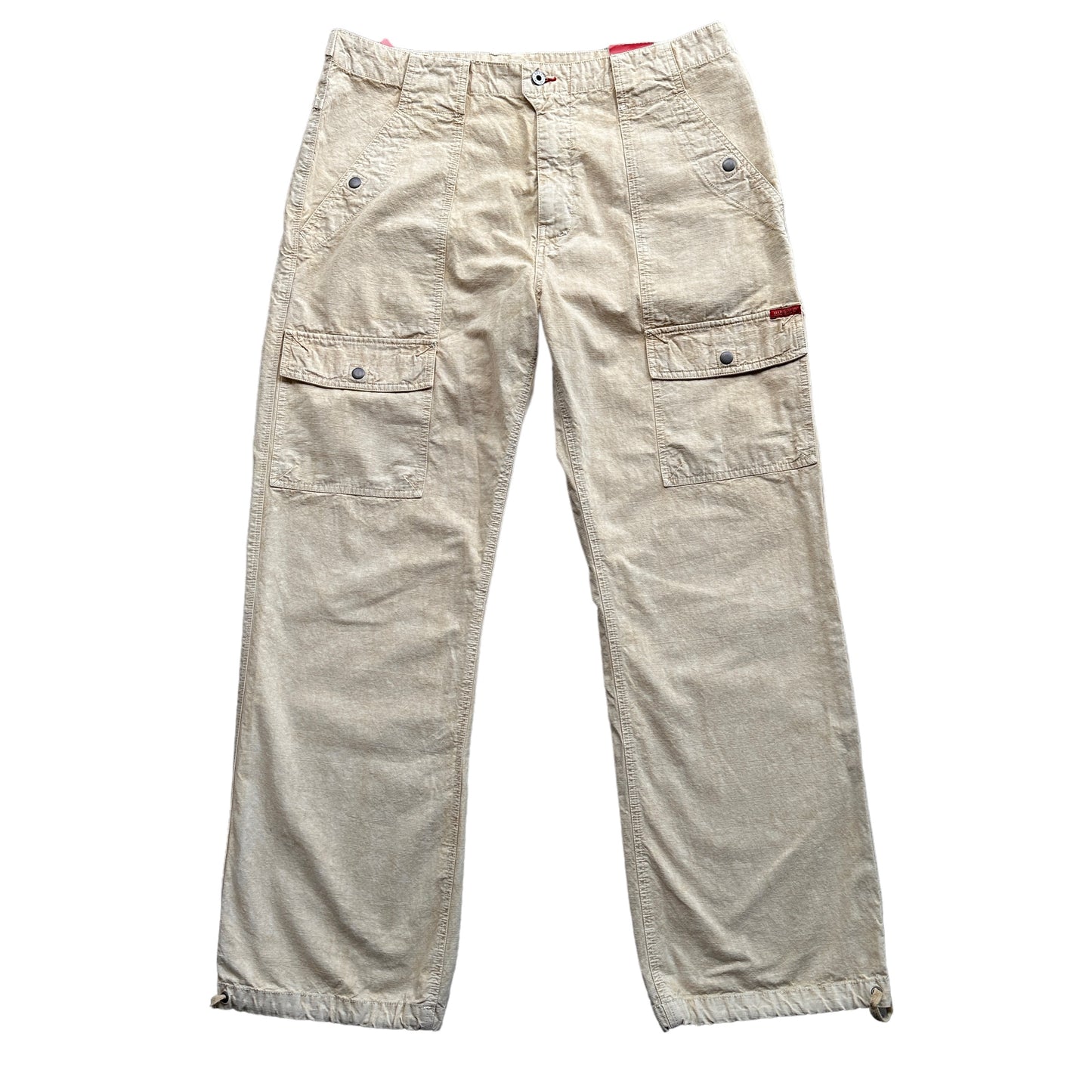 Y2K GUESS baggy cargos cotton pants 36/32