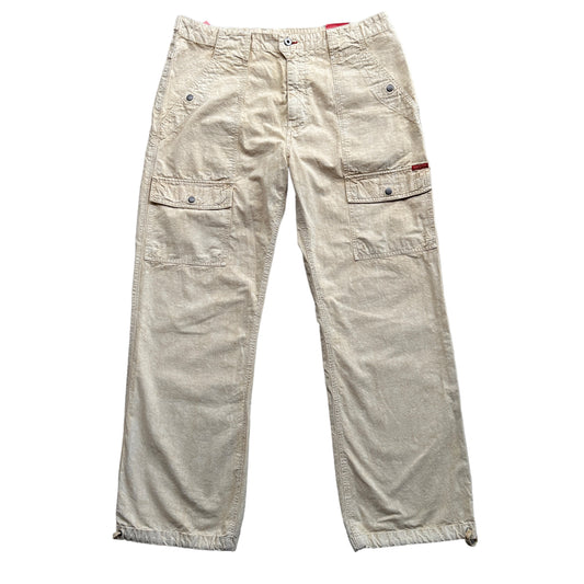 Y2K GUESS baggy cargos cotton pants 36/32