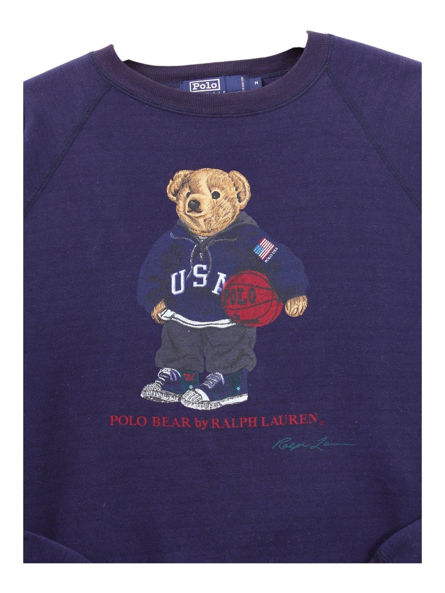 90s Polo Ralph Lauren ball bear crewneck large