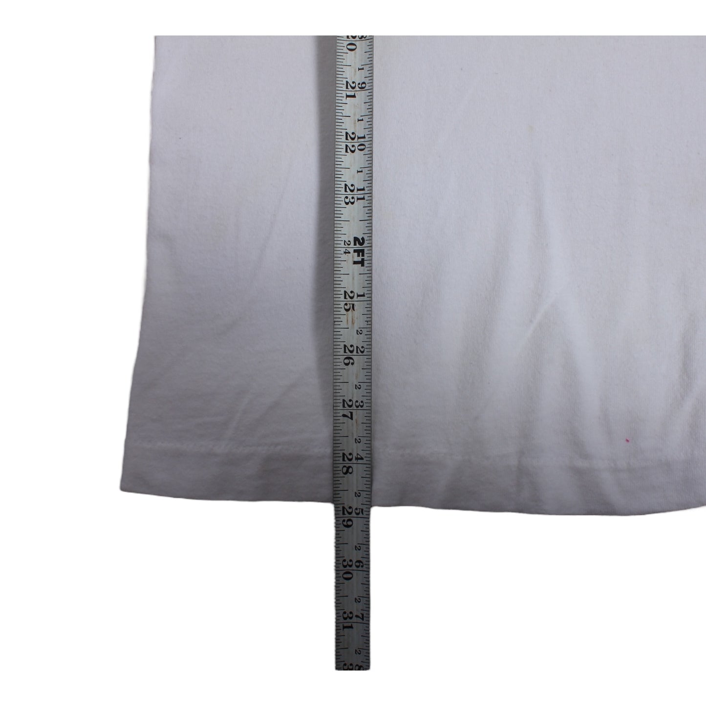 90s Blank white pocket tee large