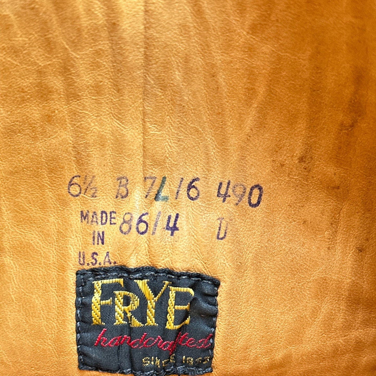 60s Frye campus boots 6.5