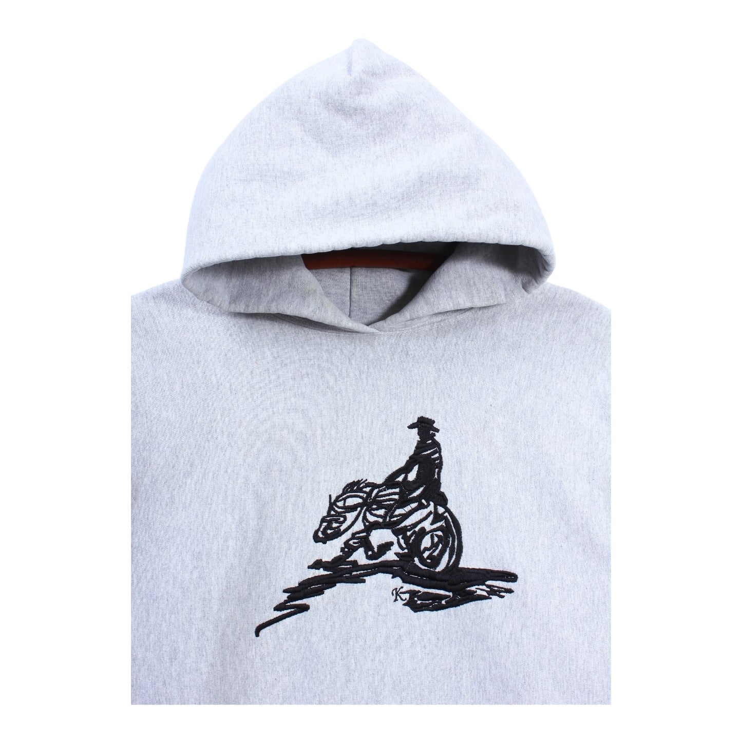 90s Cotton exchange cowboy hoodie large