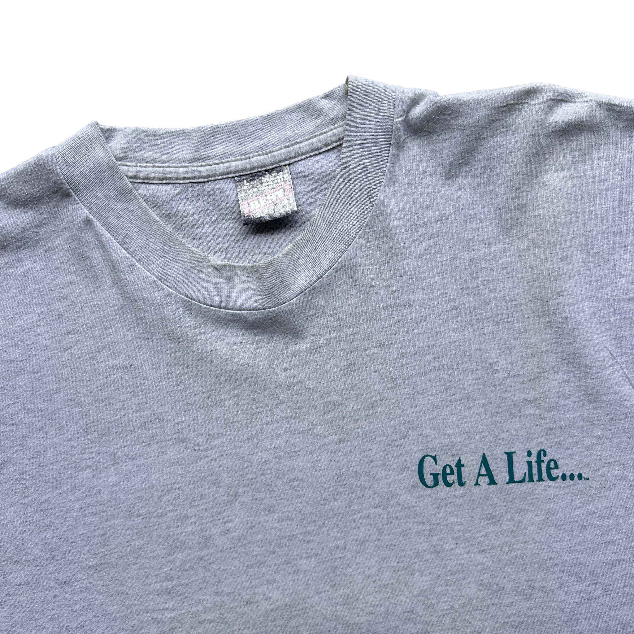 Get a life fishing tee large