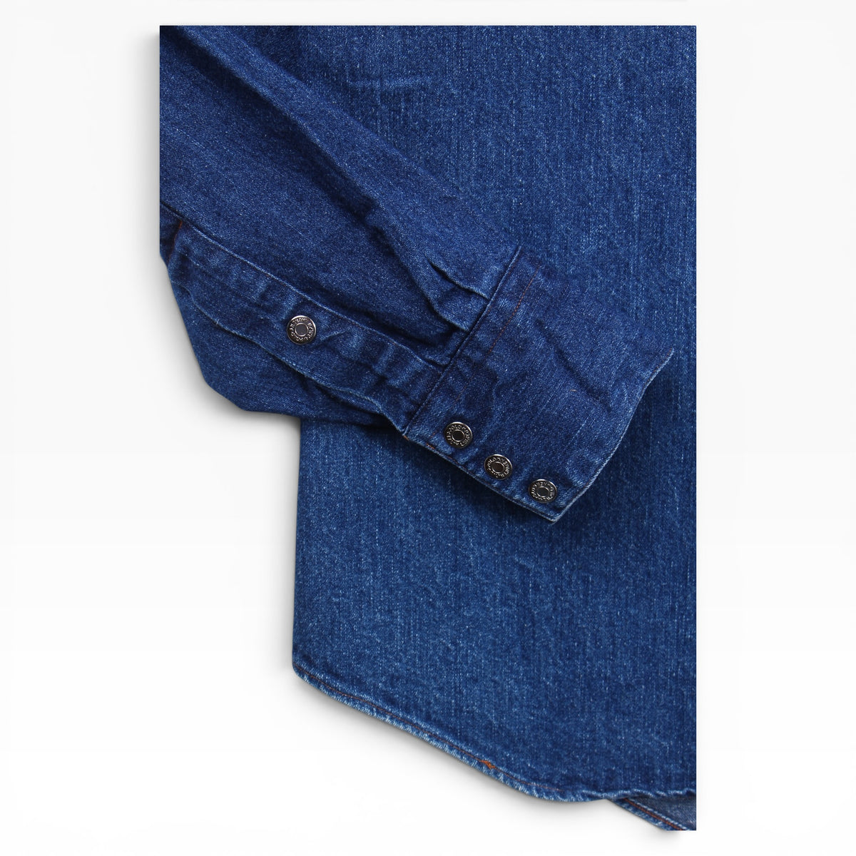 90s Polo Ralph Lauren denim western snap tee S/M