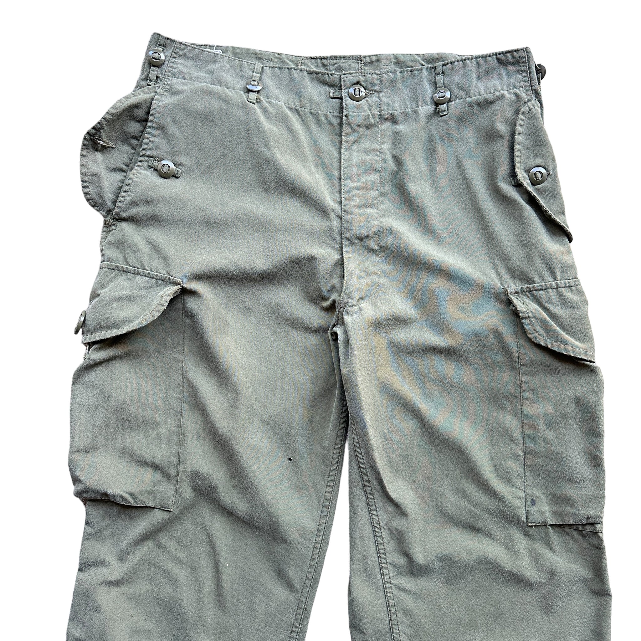 80s Combat trousers cargo pant 34/28