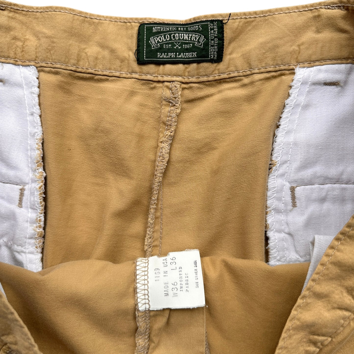 Polo Ralph Lauren country light cotton summer weight pants 34/31