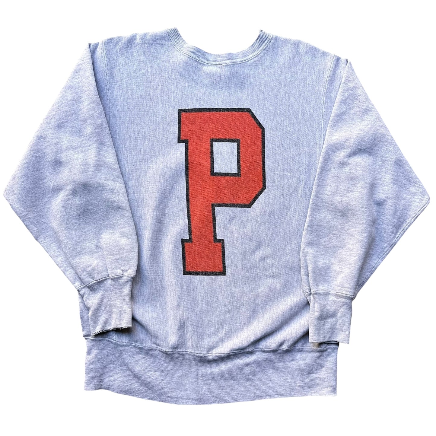 90s Princeton reverse weave crewneck large