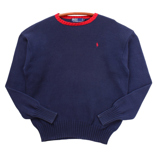 90s Polo Ralph Lauren cotton sweater medium