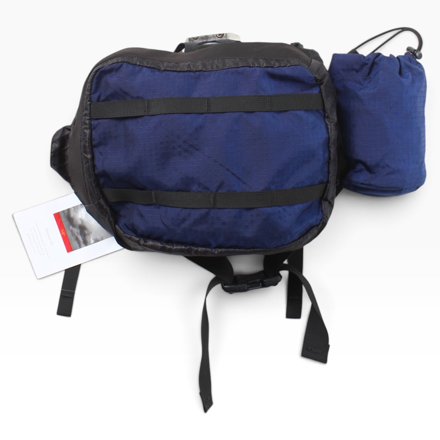 2001 Arc’teryx Khamsin 62 backpack topper, waist bag