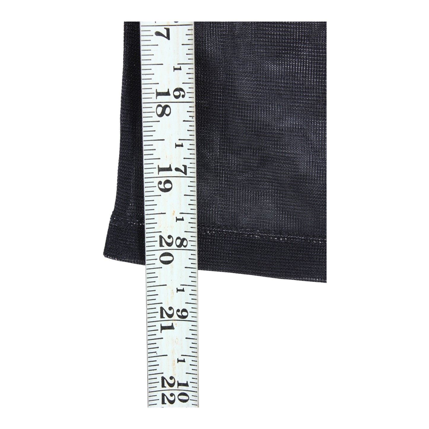 90s RALPH ralph lauren sheer hooded shirt XS