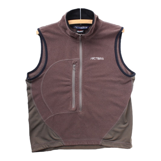 2000s Arcteryx Delta polartec half zip vest S/M