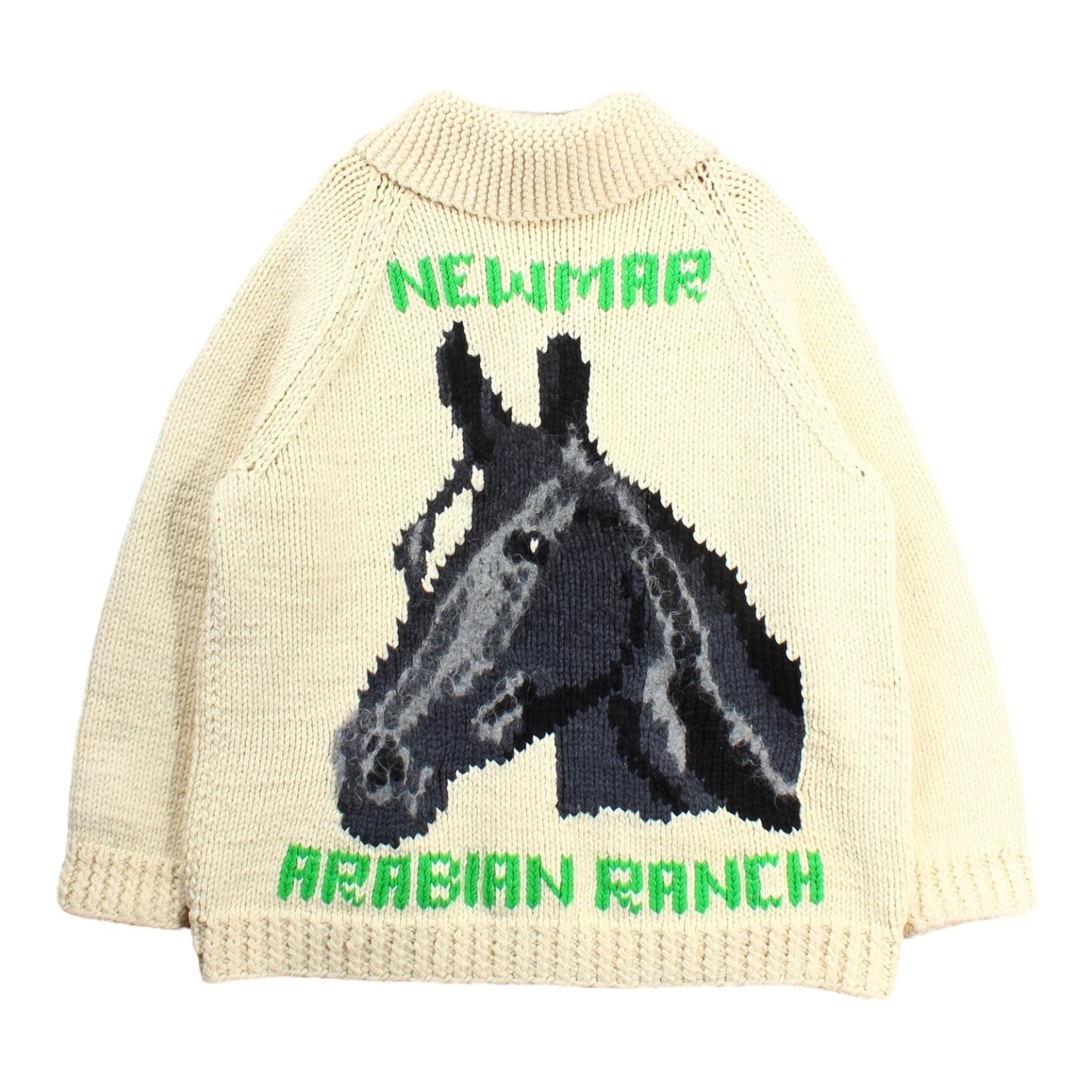 60s Newmar Arabian wool cowichan style sweater XXL