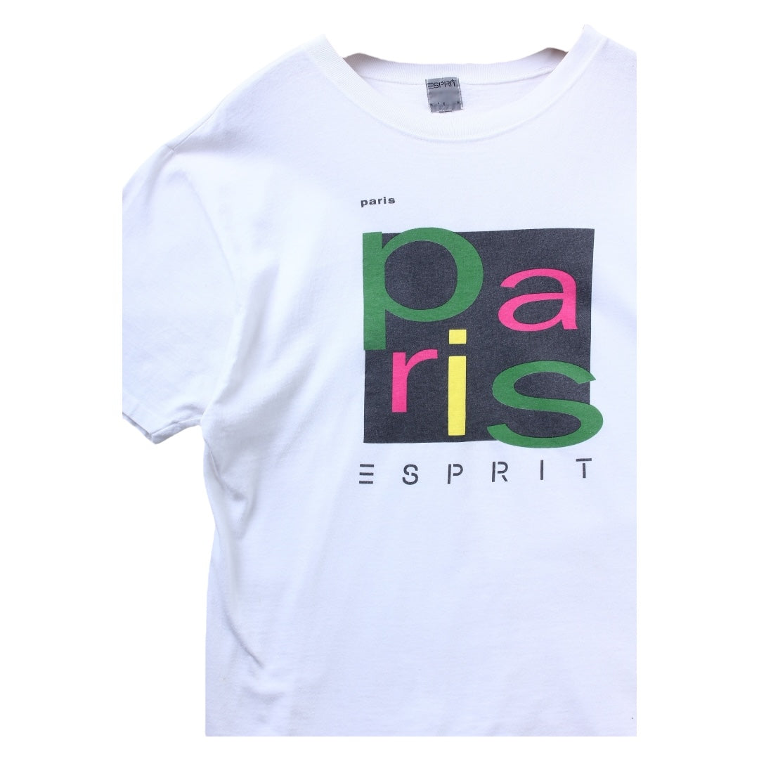 90s esprit paris tee large