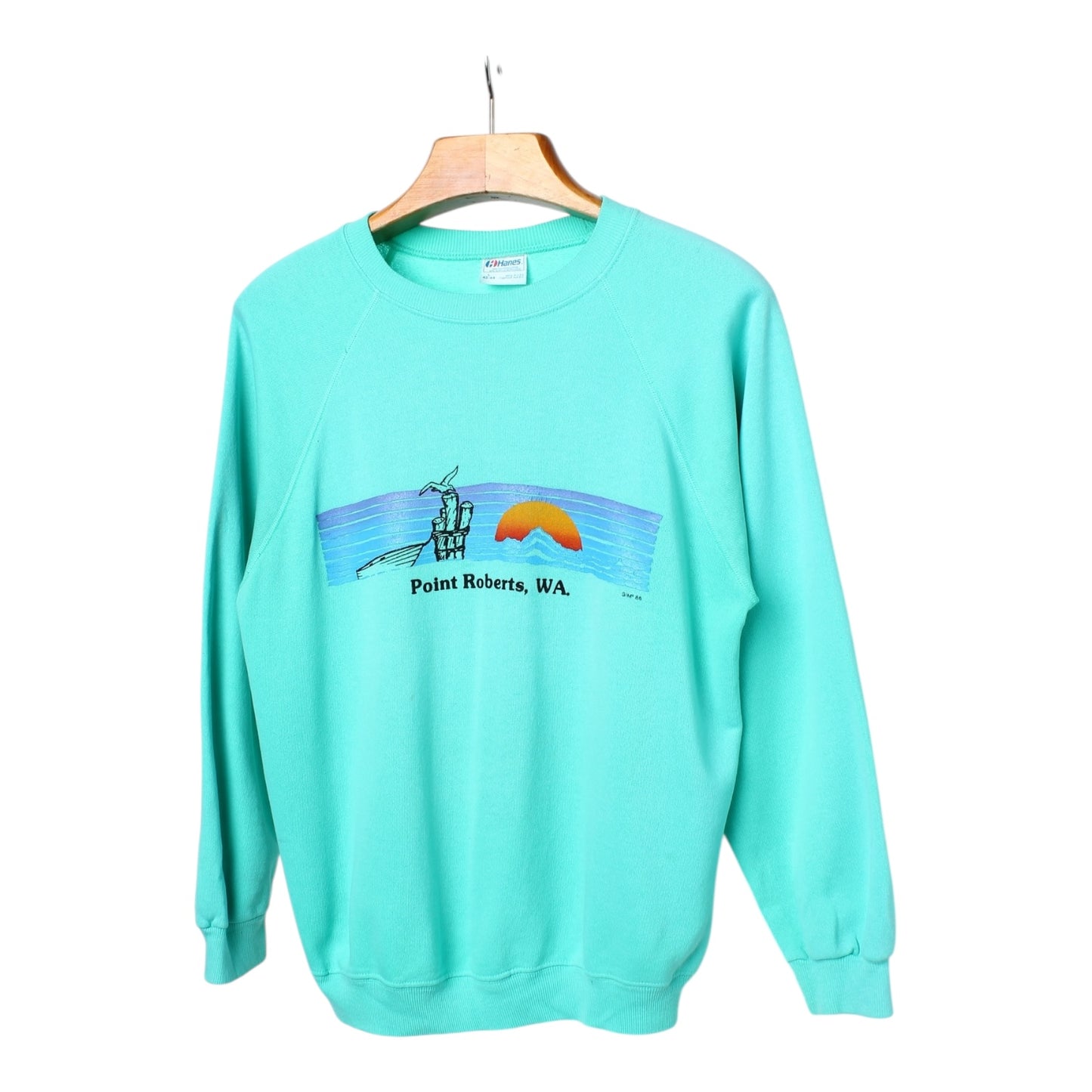 80s Point robert’s crewneck large