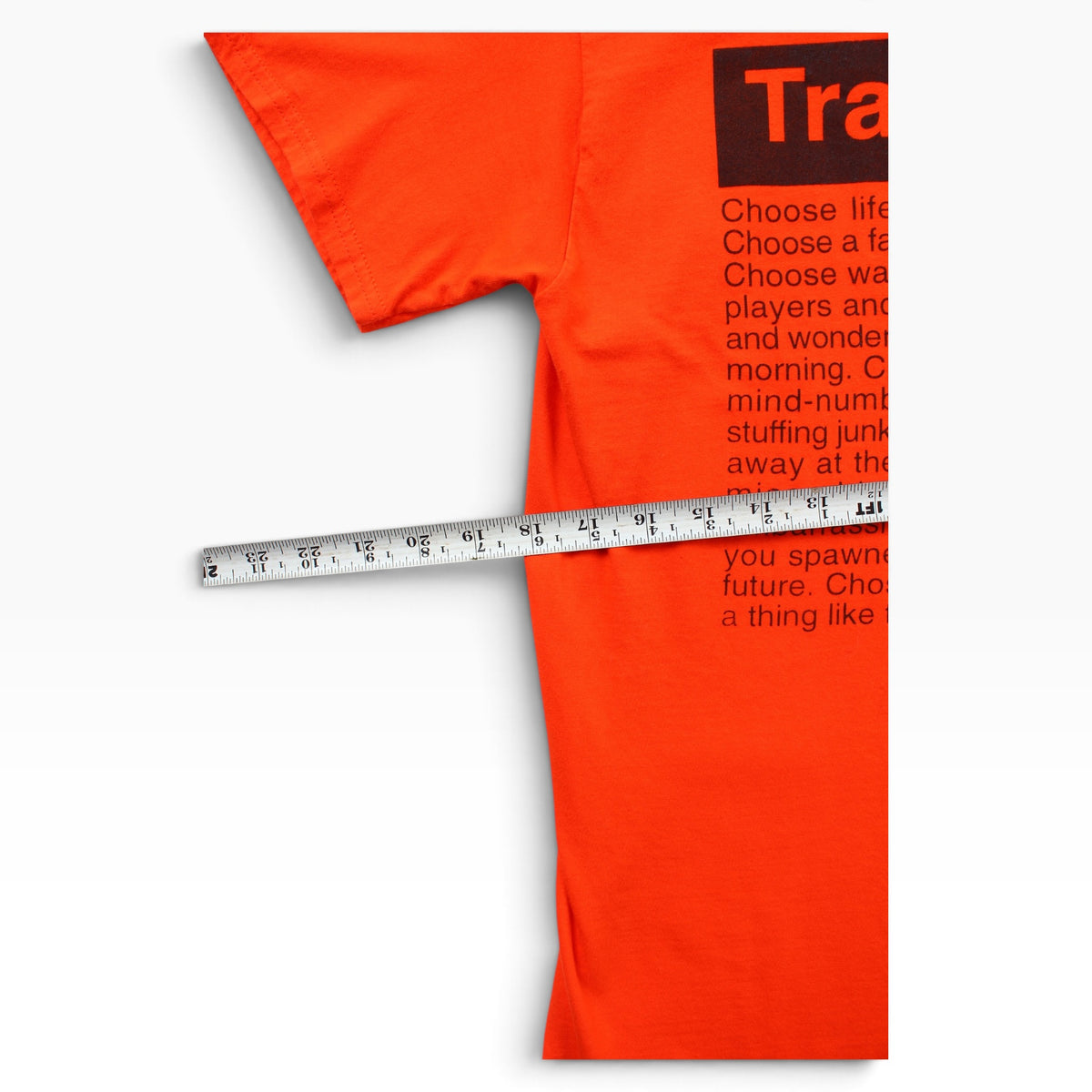 Trainspotting tee small