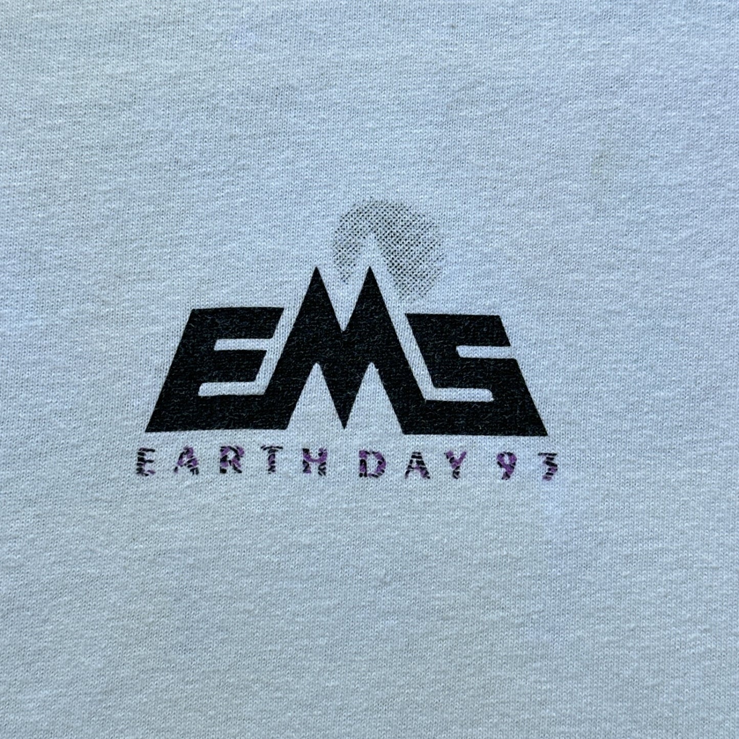 EMS earth day 1993 tee XL