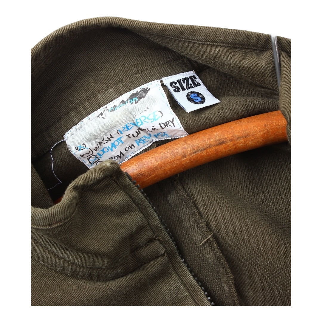 Y2k Multicrayon cotton zip futura vibes