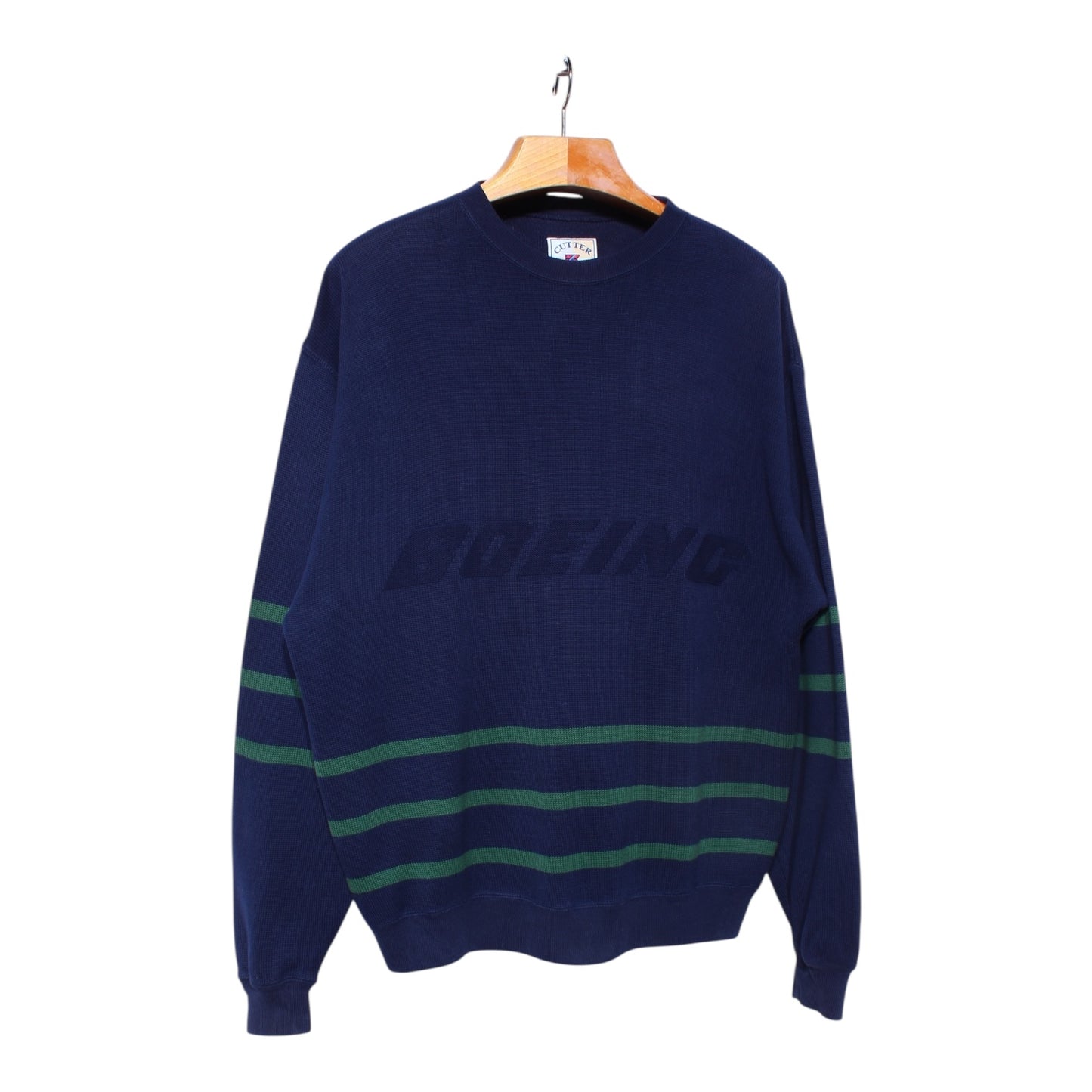 90s Boeing cotton sweater Made in usa🇺🇸 large