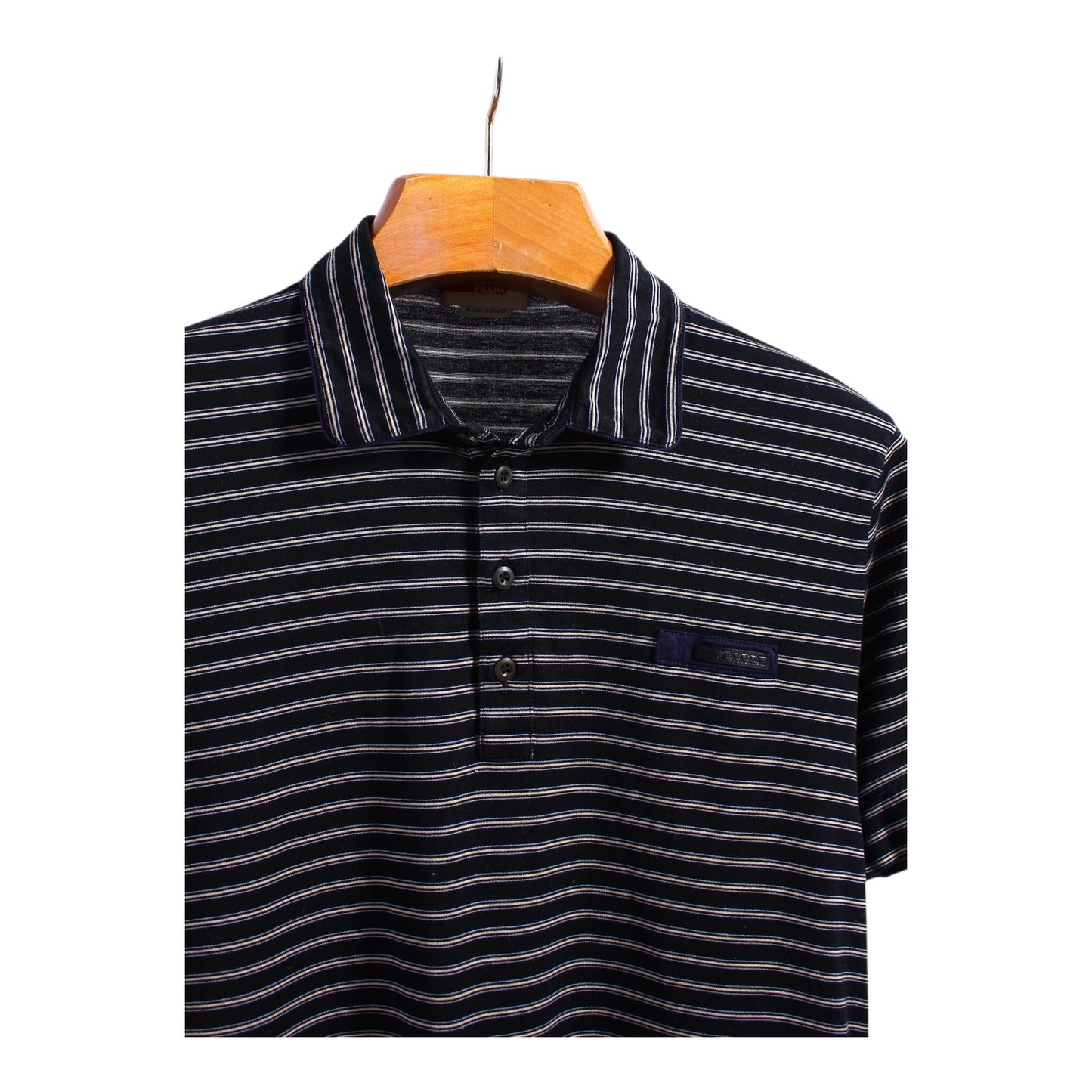 Prada striped polo small